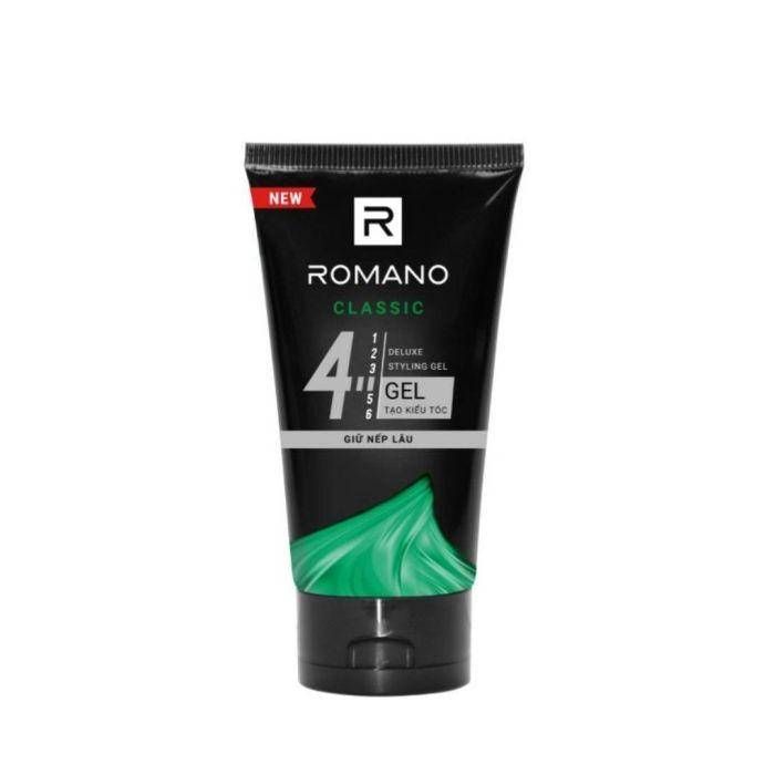 Gel Vuốt Tóc Giữ Nếp Lâu Romano Classic Deluxe