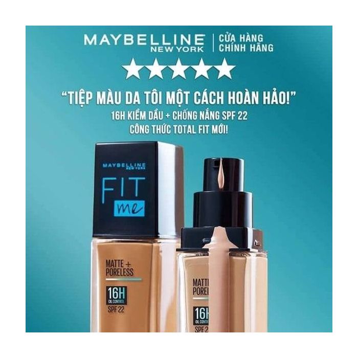 Kem Nền Maybelline Mịn Nhẹ Kiềm Dầu Chống Nắng #112 30ml - Ảnh 2