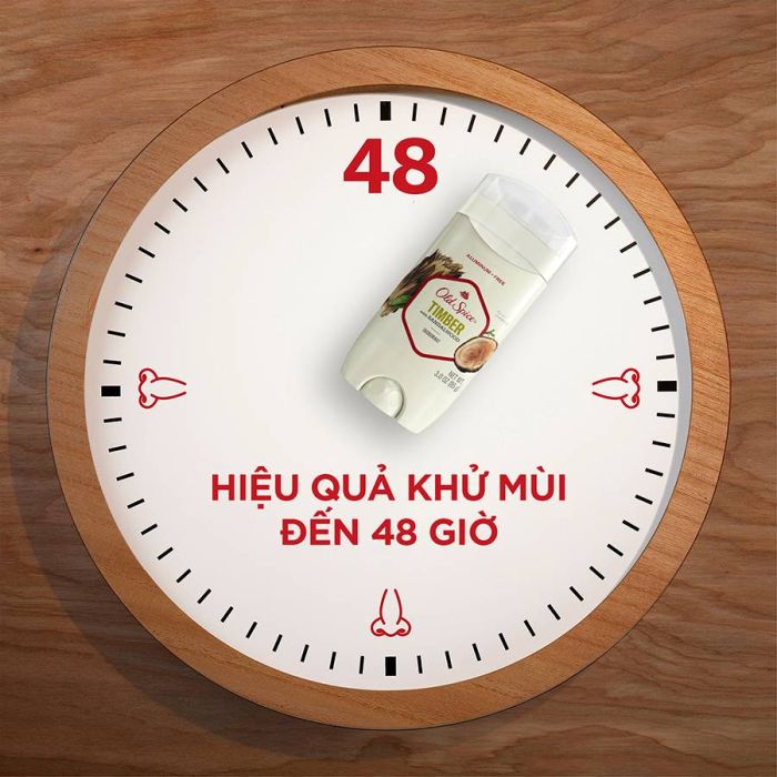 Sáp Khử Mùi Và Ngăn Mồ Hôi Old Spice Timber 85g - Ảnh 3