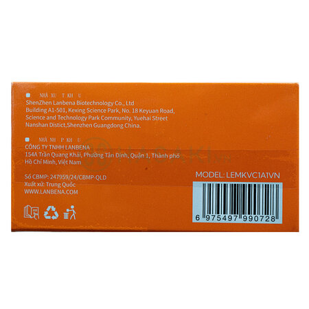 Mặt Nạ Mắt Lanbena Vitamin C Dưỡng Sáng, Mờ Quầng Thâm 60 Miếng - Ảnh 2