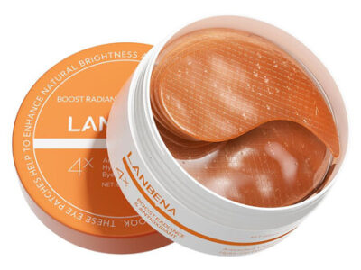 Mặt Nạ Mắt Lanbena Vitamin C Dưỡng Sáng, Mờ Quầng Thâm 60 Miếng