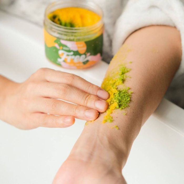 Muối Tắm Gội Tẩy Tế Bào Da Đa Năng Cho Tóc Và Cơ Thể BareSoul Free Body & Hair Scrub 300G - Ảnh 3