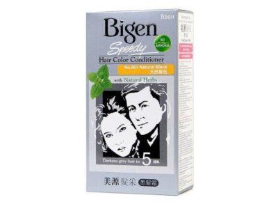 Thuốc Nhuộm Tóc Bigen Phủ Bạc Dạng Kem 881 Đen Tự Nhiên