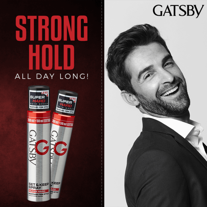 Gôm Xịt Tóc Gatsby Set & Keep Spray Super Hard Siêu Cứng 250ml - Ảnh 2